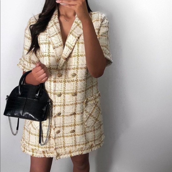 Zara embossed mini bowling bag - Picture 2 of 11